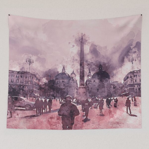 Item preview, Rome Cityscape designed and sold by AM FineArtPrints.