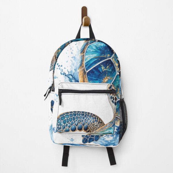 Item preview, Blue Sea Turtle Ocean Watercolour Art designed and sold by InkNovaLab.