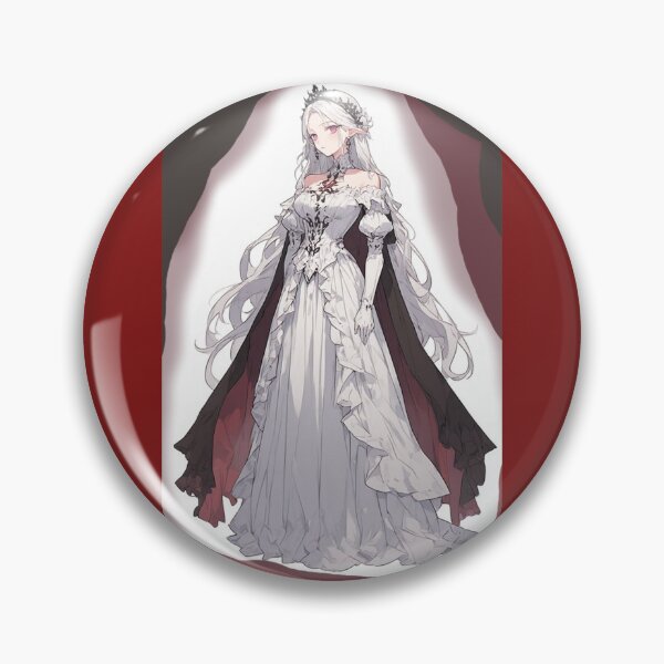 Item preview, Elegant anime vampire queen - Dark Fantasy designed and sold by ArtsJulian.