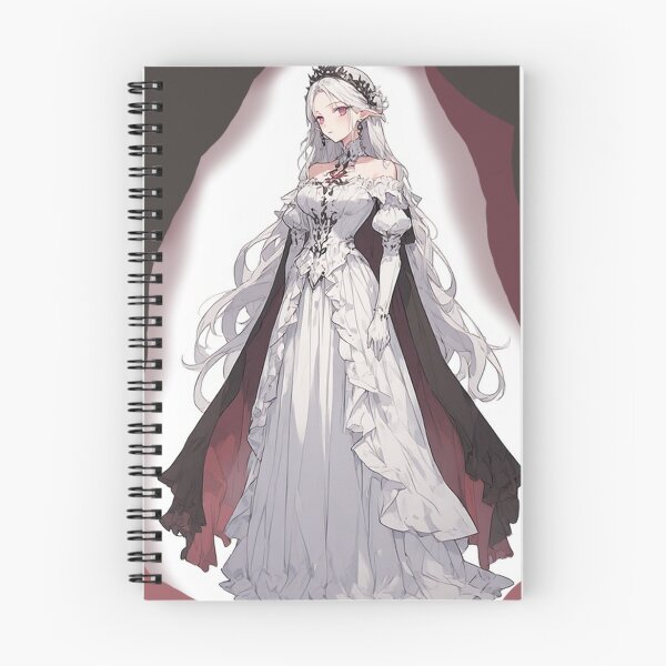 Item preview, Elegant anime vampire queen - Dark Fantasy designed and sold by ArtsJulian.