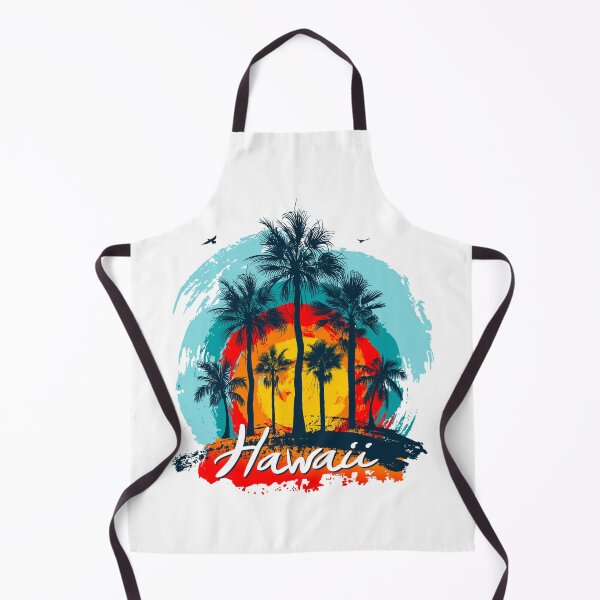 Item preview, Vintage Hawaii Summer Palm Tree Sunset designed and sold by MoonshotWorld.