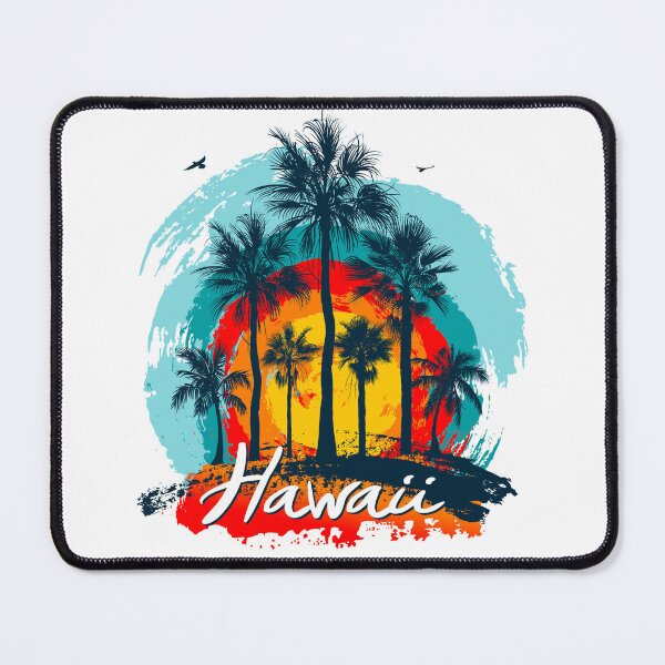 Item preview, Vintage Hawaii Summer Palm Tree Sunset designed and sold by MoonshotWorld.