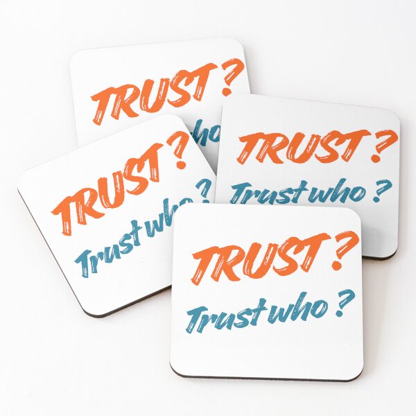 Item preview, TRUST Quote Brush Font Shirt designed and sold by HamdPrint ⭐⭐⭐⭐⭐.
