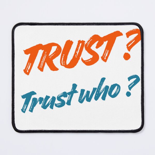 Item preview, TRUST Quote Brush Font Shirt designed and sold by HamdPrint ⭐⭐⭐⭐⭐.