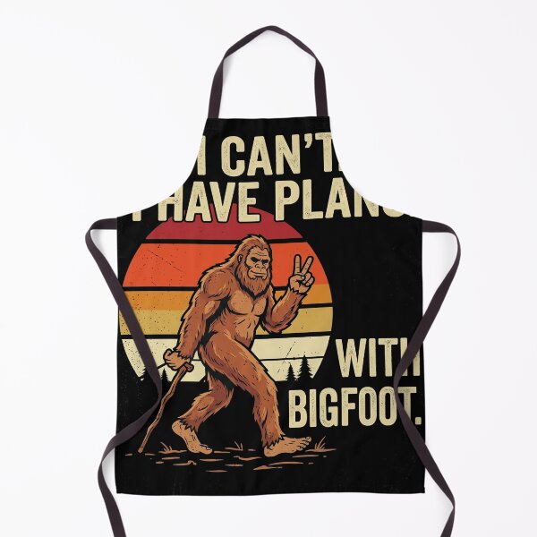 Item preview, I Can't I Have Plans with Bigfoot Funny Sasquatch Big Foot designed and sold by Mavesha.