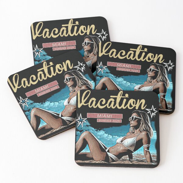 Item preview, Vacation in Miami designed and sold by NF Designs Studio DTF.