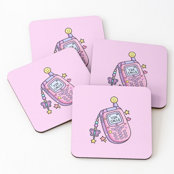 Item preview, Y2K Pink Flip Phone Butterfly Charm designed and sold by Anne97s.