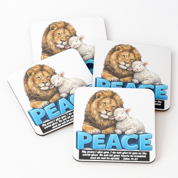Item preview, Peace: The Lion And The Lamb designed and sold by Lion and Lamb Design.