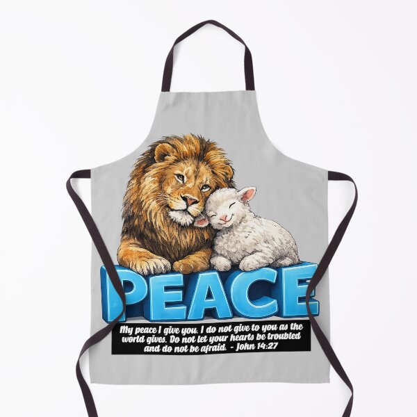Item preview, Peace: The Lion And The Lamb designed and sold by Lion and Lamb Design.