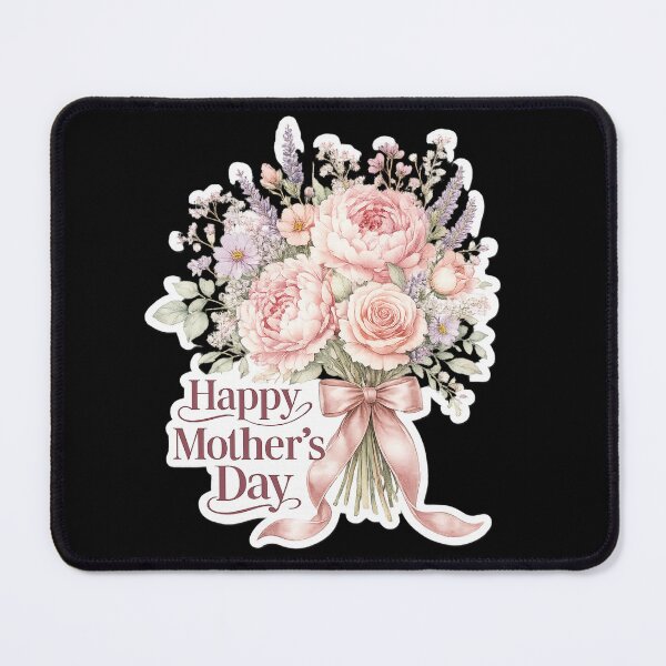 Item preview, Happy Mothers Day Vintage Floral Botanical Art – Elegant Watercolor Gift | Mom Gift 2026 designed and sold by irfanshikh.