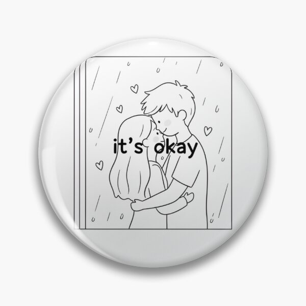 Item preview, It’s Okay Mental Health Shirt, Self Love Quote, Anxiety Comfort Design, Emotional Support Aesthetic designed and sold by JaiSoftStudio.