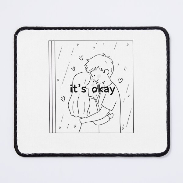 Item preview, It’s Okay Mental Health Shirt, Self Love Quote, Anxiety Comfort Design, Emotional Support Aesthetic designed and sold by JaiSoftStudio.
