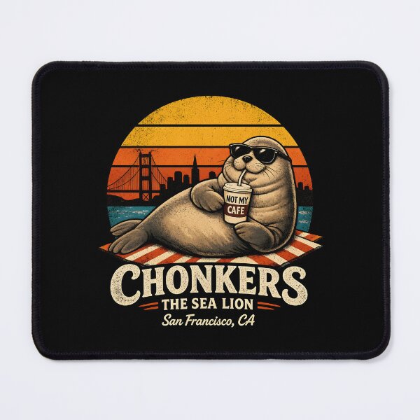Item preview, Chonkers The Sea Lion designed and sold by zoes-ink.