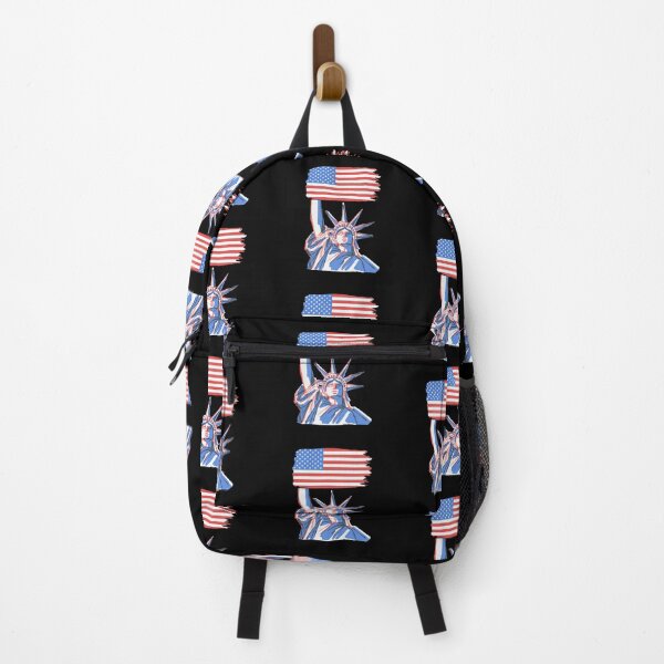 Item preview, American Liberty with Painted Flag Art designed and sold by TurkiStudio.