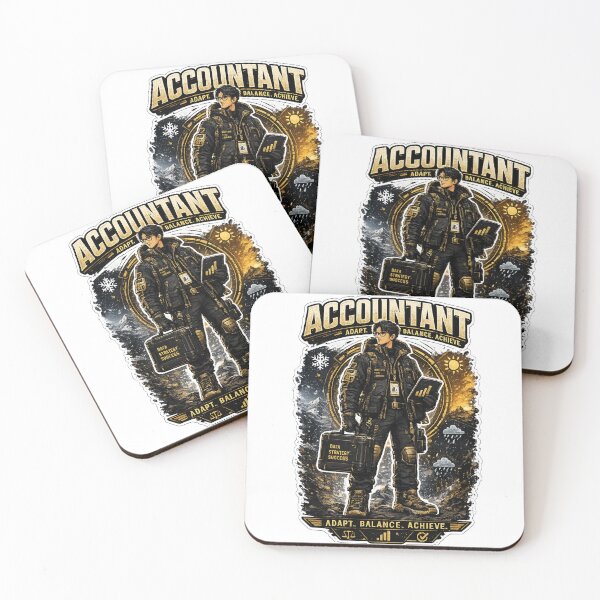 Item preview, Tactical Accountant Tech-Wear - Data Strategy & Financial Auditor Professional High-Utility Art designed and sold by Psychlee Best Finds.
