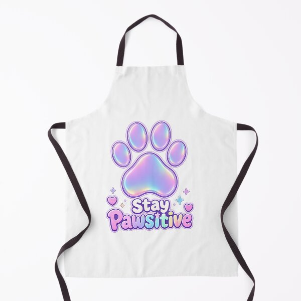 Item preview, Pastel Paw Print Stay Pawsitive designed and sold by Rightstudio1.