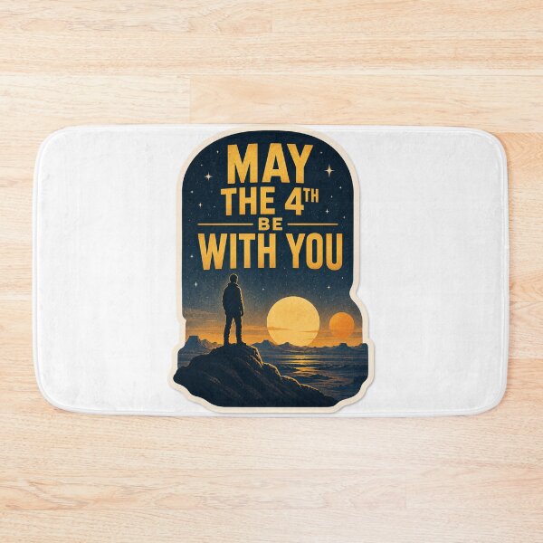 Item preview, May The 4th Be With You – Retro Galaxy Vintage Sci Fi Poster Art | Space Lover Gift designed and sold by irfanshikh.