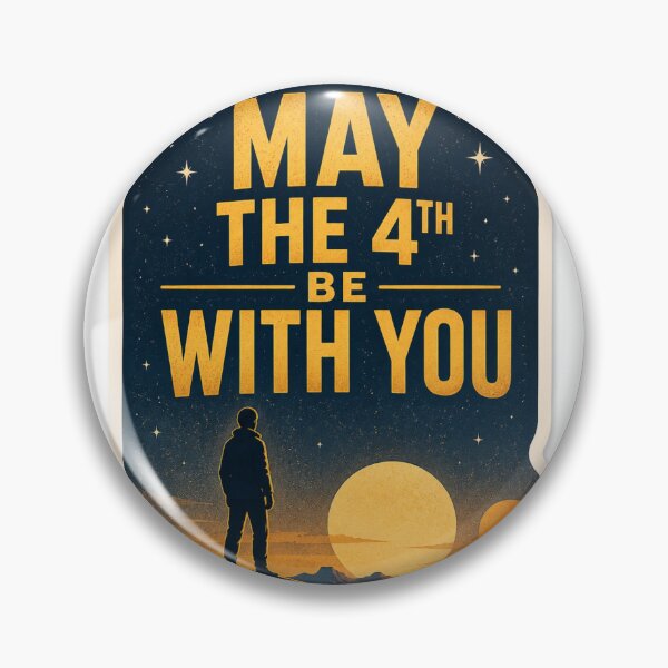 Item preview, May The 4th Be With You – Retro Galaxy Vintage Sci Fi Poster Art | Space Lover Gift designed and sold by irfanshikh.
