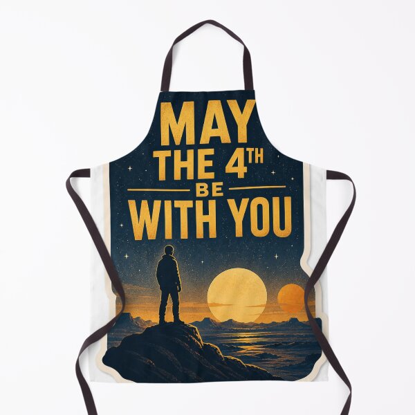 Item preview, May The 4th Be With You – Retro Galaxy Vintage Sci Fi Poster Art | Space Lover Gift designed and sold by irfanshikh.