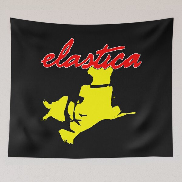 Item preview, Yellow Silhouette With Red Typography And Stroke designed and sold by nerdyygraphic.