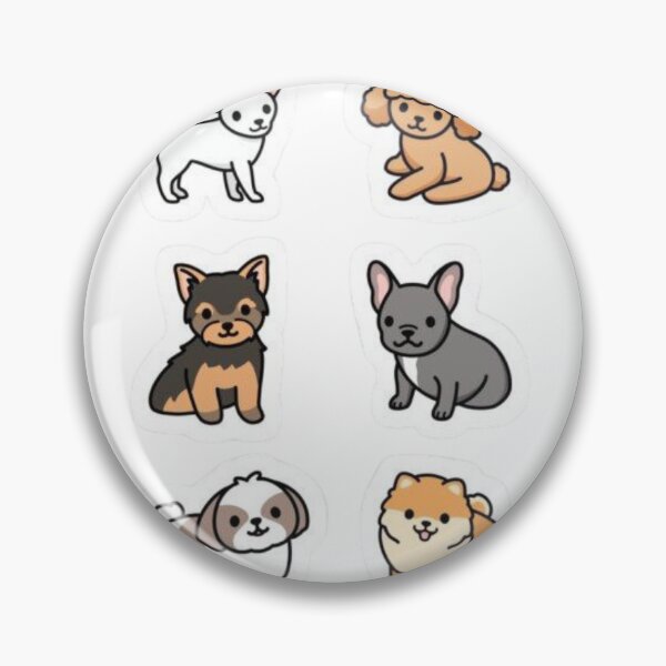Item preview, Cute Dog Sticker Pack | Kawaii Puppy Collection | Adorable Cartoon Dogs Set designed and sold by ZYNORAworld.