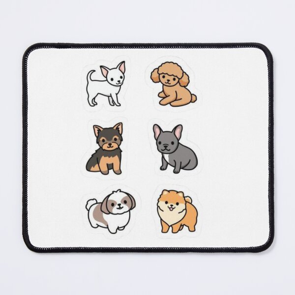 Item preview, Cute Dog Sticker Pack | Kawaii Puppy Collection | Adorable Cartoon Dogs Set designed and sold by ZYNORAworld.