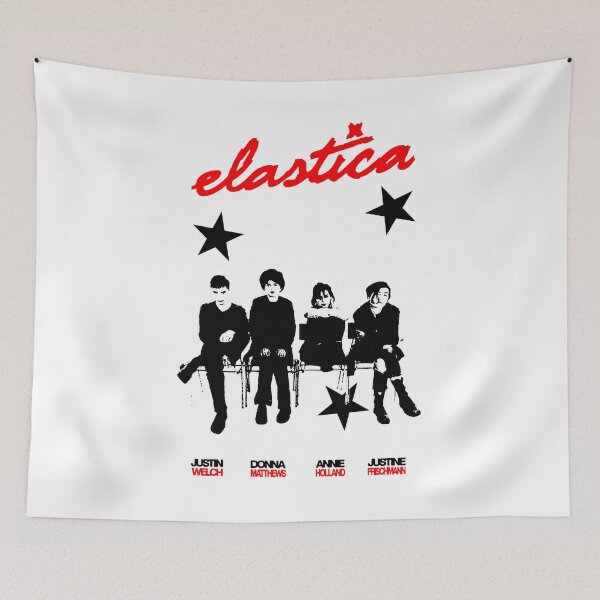 Item preview, Red Typography And Black Silhouette Britpop designed and sold by nerdyygraphic.