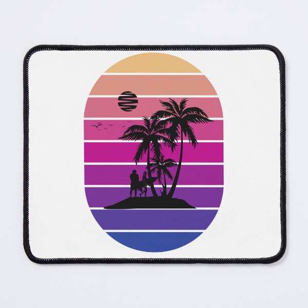 Item preview, Retro Surfer Sunset Beach Paradise designed and sold by MoonshotWorld.