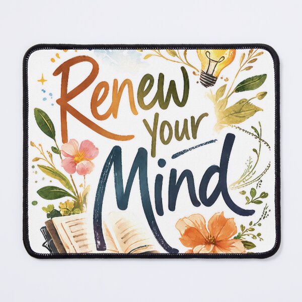 Item preview, Renew Your Mind – Christian Quote Design designed and sold by lindalifepeace.