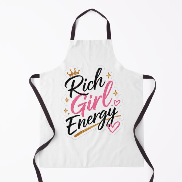 Item preview, Rich Girl Energy Quote Sticker | Boss Babe Aesthetic Typography Design designed and sold by Artbysarmina.