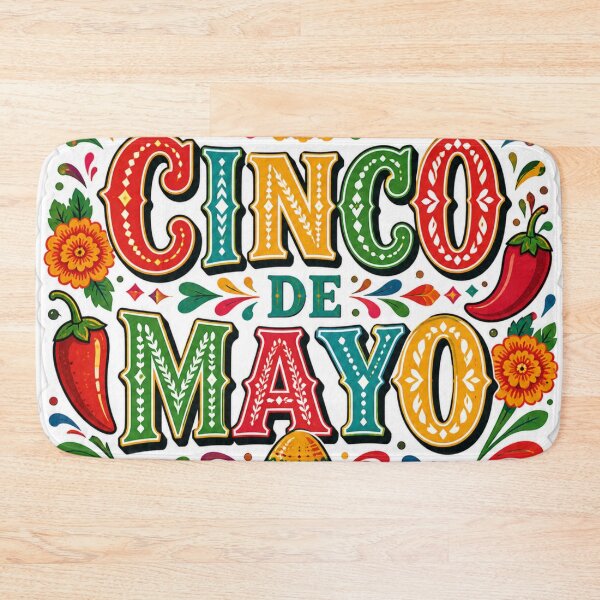 Item preview, Fiesta del Cinco de Mayo Diseño de arte popular vibrante: colorida celebración mexicana | Regalo Fiesta 2026 designed and sold by irfanshikh.