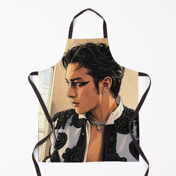 Item preview, Hudson Williams from Heated Rivalry puts gala close-up (fan art) designed and sold by PopCultureAndStuff.