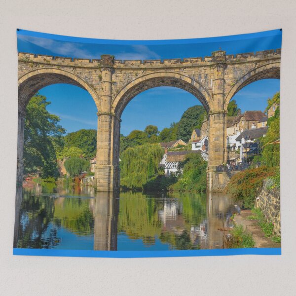 Item preview, Sunny Knaresborough Viaduct designed and sold by Alisonchambers2.