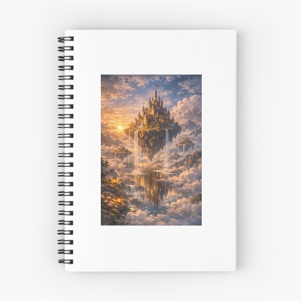 Item preview, Floating castle in epic fantasy designed and sold by Schittinistore .