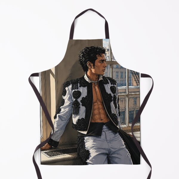 Item preview, Hudson Williams from Heated Rivalry puts on sexy gala (fan art) designed and sold by PopCultureAndStuff.