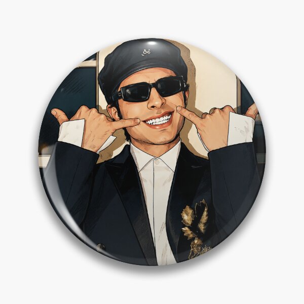 Item preview, Hudson Williams from Heated Rivalry puts gala attitude (fan art) designed and sold by PopCultureAndStuff.