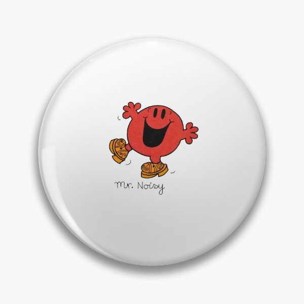 Item preview, Vintage 1994 Mr Men Mister Noisy Roger Hargreaves Children Book Series Smiley Face Graphic designed and sold by TGonlinestore.