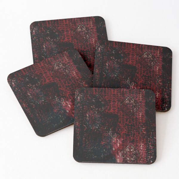 Item preview, Dark Abstract Red Pattern designed and sold by Peac7e.