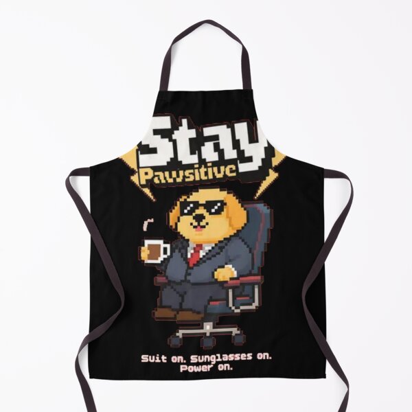 Item preview, Stay Pawsitive – Cute Motivational Puppy Pun Art designed and sold by GenZFashion000.