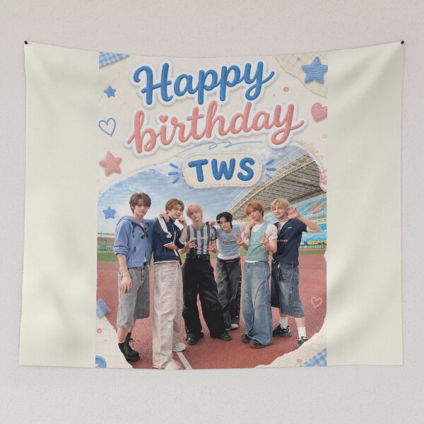 Item preview, happy birthday TWS (KPOP) designed and sold by jaofnn.