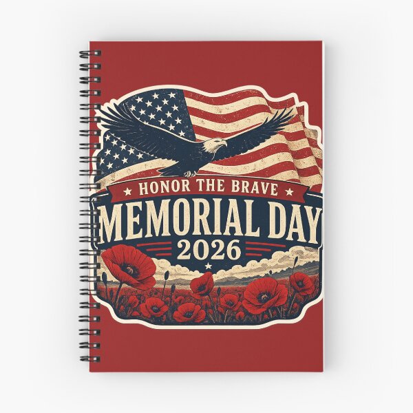 Item preview, Honor the Brave Memorial Day 2026 – Vintage Patriotic Poppy Art | USA Military Tribute Design designed and sold by irfanshikh.