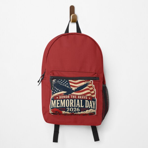 Item preview, Honor the Brave Memorial Day 2026 – Vintage Patriotic Poppy Art | USA Military Tribute Design designed and sold by irfanshikh.