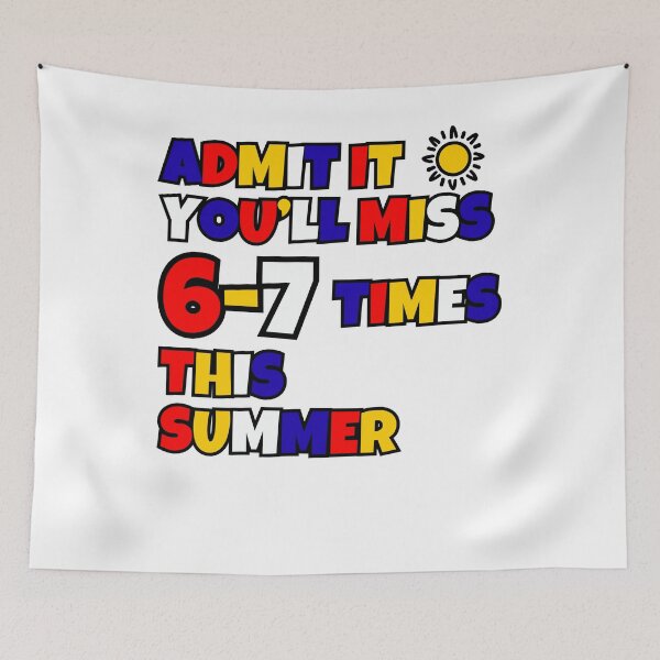 Item preview, Admit It You'll Miss Me 6-7 Times This Summer designed and sold by JohnnyP-Store.