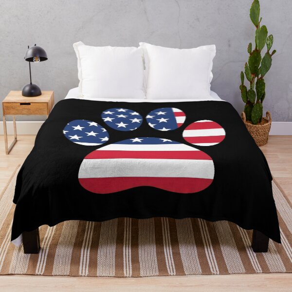 Item preview, American Flag - Dog Paw designed and sold by OlyvieArt.