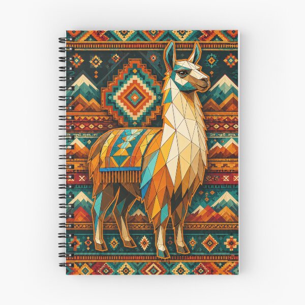 Aperçu de l'œuvre Lama andin du Pérou et de la Bolivie créée et vendue par PixelsTelas.