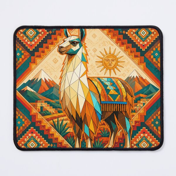 Item preview, Andean Llama of Peru and Bolivia designed and sold by PixelsTelas.