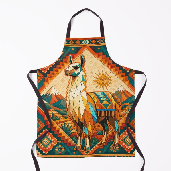 Item preview, Andean Llama of Peru and Bolivia designed and sold by PixelsTelas.