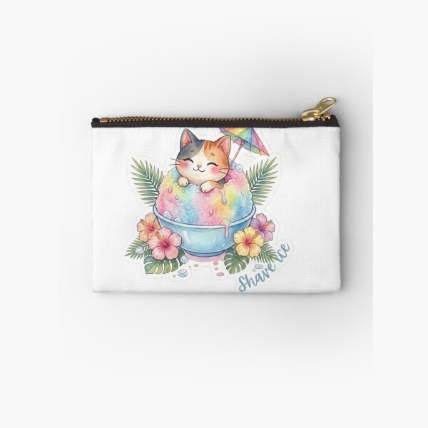 Item preview, Kawaii Cat Shave Ice - Rainbow Hawaiian Snow Cone designed and sold by LaniDigitalNook.