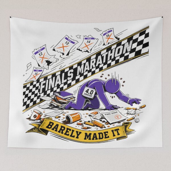 Item preview, Finals Marathon Finish Line designed and sold by xmoudx.