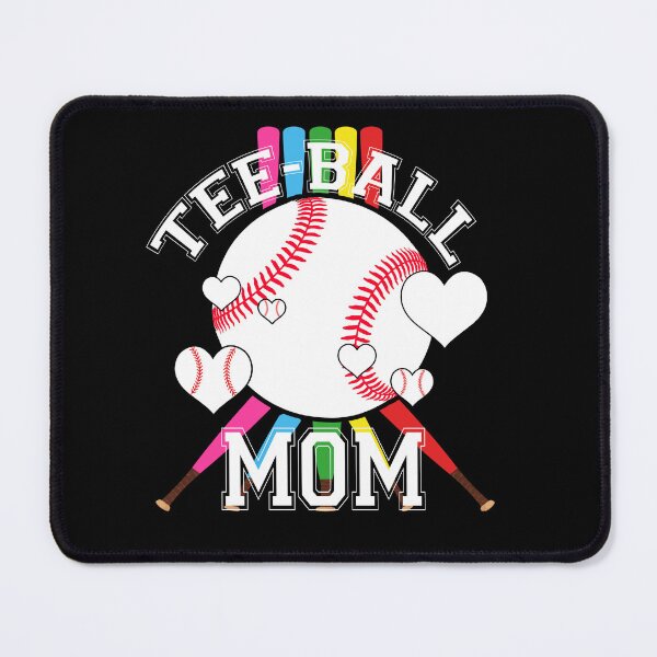 Item preview, Colorful Tee Ball Mom Baseball Shirt designed and sold by LashondaGreen89.